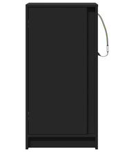 LED-Sideboard Schwarz 42,5x34x85 cm Holzwerkstoff
