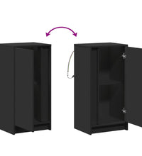 LED-Sideboard Schwarz 42,5x34x85 cm Holzwerkstoff