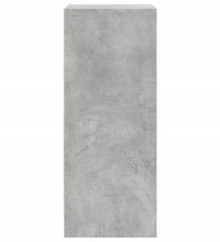 LED-Sideboard Betongrau 42,5x34x85 cm Holzwerkstoff