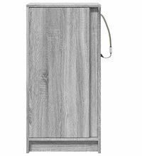 LED-Sideboard Grau Sonoma 42,5x34x85 cm Holzwerkstoff