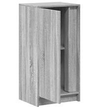 LED-Sideboard Grau Sonoma 42,5x34x85 cm Holzwerkstoff