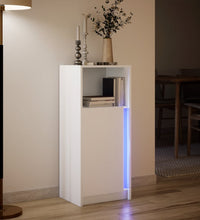LED-Sideboard Weiß 42,5x34x100 cm Holzwerkstoff