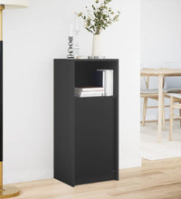 LED-Sideboard Schwarz 42,5x34x100 cm Holzwerkstoff