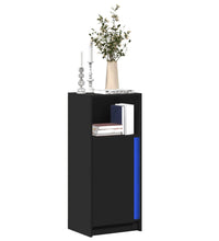 LED-Sideboard Schwarz 42,5x34x100 cm Holzwerkstoff