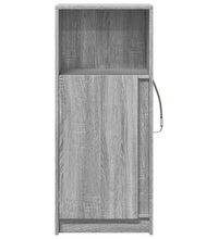 LED-Sideboard Grau Sonoma 42,5x34x100 cm Holzwerkstoff