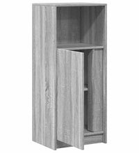 LED-Sideboard Grau Sonoma 42,5x34x100 cm Holzwerkstoff