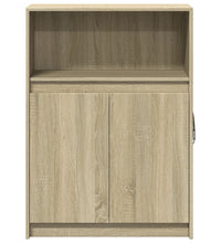 Sideboard mit LED Sonoma-Eiche 72x34x100 cm Holzwerkstoff