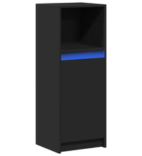 LED-Sideboard Schwarz 38x34x100 cm Holzwerkstoff