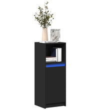 LED-Sideboard Schwarz 38x34x100 cm Holzwerkstoff