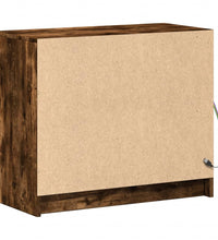 LED-Sideboard Räuchereiche 72x34x61 cm Holzwerkstoff