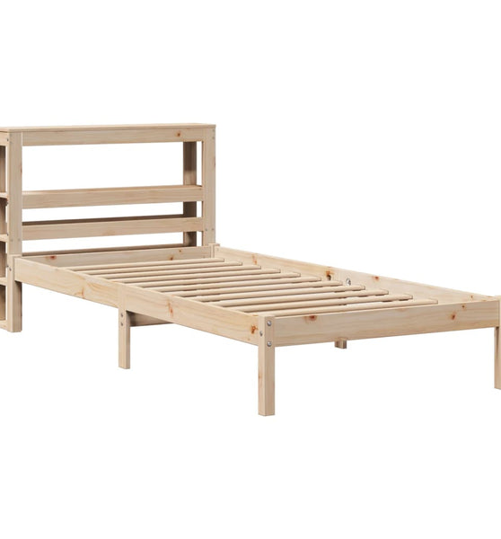 Massivholzbett ohne Matratze 100x200 cm Kiefernholz