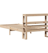 Massivholzbett ohne Matratze 100x200 cm Kiefernholz