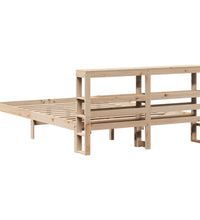 Massivholzbett ohne Matratze 140x200 cm Kiefernholz