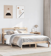 Massivholzbett ohne Matratze 160x200 cm Kiefernholz