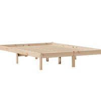 Massivholzbett ohne Matratze 160x200 cm Kiefernholz