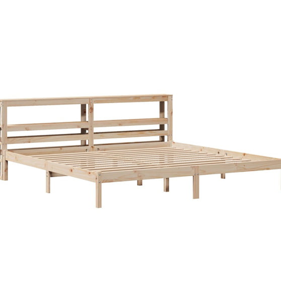 Massivholzbett ohne Matratze 180x200 Kiefernholz