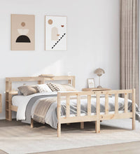 Massivholzbett ohne Matratze 160x200 cm Kiefernholz