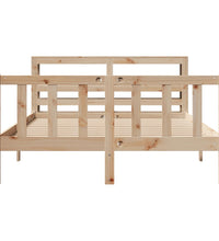 Massivholzbett ohne Matratze 160x200 cm Kiefernholz