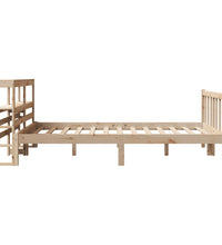 Massivholzbett ohne Matratze 160x200 cm Kiefernholz