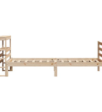 Massivholzbett ohne Matratze 100x200 cm Kiefernholz