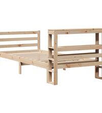 Massivholzbett ohne Matratze 100x200 cm Kiefernholz