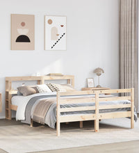 Massivholzbett ohne Matratze 160x200 cm Kiefernholz