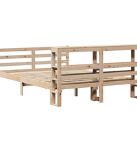 Massivholzbett ohne Matratze 160x200 cm Kiefernholz