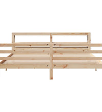Massivholzbett ohne Matratze 180x200 Kiefernholz