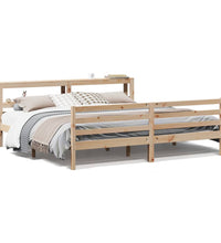 Massivholzbett ohne Matratze 180x200 Kiefernholz