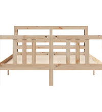 Bettgestell mit Kopfteil ohne Matratze 150x200 cm