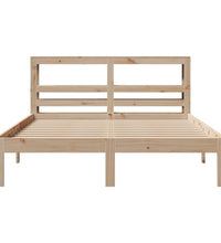 Bettgestell mit Kopfteil ohne Matratze 140x190 cm