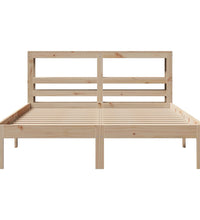 Bettgestell mit Kopfteil ohne Matratze 140x200 cm