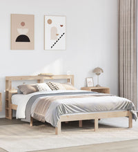 Bettgestell mit Kopfteil ohne Matratze 150x200 cm