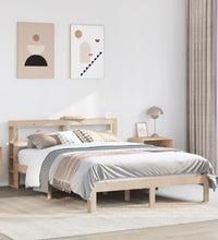 Bettgestell mit Kopfteil ohne Matratze 160x200 cm