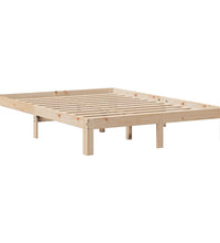 Bettgestell mit Kopfteil ohne Matratze 160x200 cm