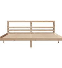 Bettgestell mit Kopfteil ohne Matratze 180x200 cm