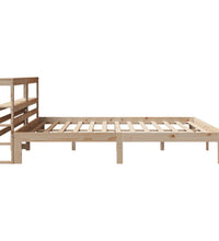 Bettgestell mit Kopfteil ohne Matratze 180x200 cm