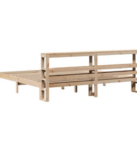 Bettgestell mit Kopfteil ohne Matratze 180x200 cm