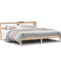 Bettgestell mit Kopfteil ohne Matratze 180x200 cm