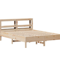 Massivholzbett ohne Matratze 160x200 cm Kiefernholz