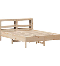 Massivholzbett ohne Matratze 140x200 cm Kiefernholz