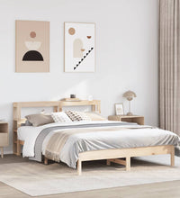 Massivholzbett ohne Matratze 140x200 cm Kiefernholz