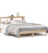 Massivholzbett ohne Matratze 140x190 cm Kiefernholz