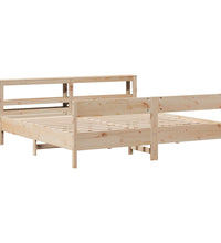 Massivholzbett ohne Matratze 180x200 Kiefernholz