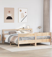 Massivholzbett ohne Matratze 180x200 Kiefernholz