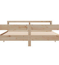 Massivholzbett ohne Matratze 180x200 Kiefernholz