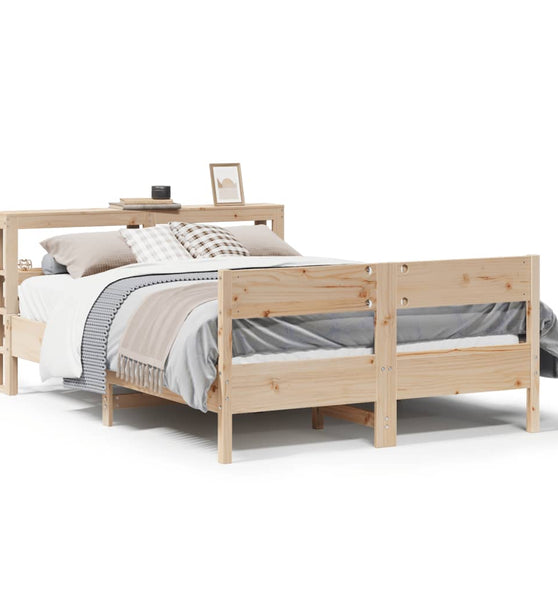 Massivholzbett ohne Matratze 140x200 cm Kiefernholz