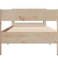 Massivholzbett ohne Matratze 100x200 cm Kiefernholz