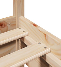 Massivholzbett ohne Matratze 100x200 cm Kiefernholz