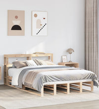 Massivholzbett ohne Matratze 140x200 cm Kiefernholz